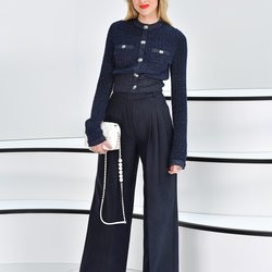 Angèle au défilé Chanel à la Fashion Week. Le 3 mars 2020 à Paris.