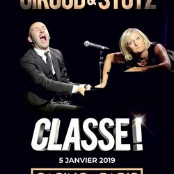 giroud et stotz - Classe - 5 janvier 2019 - Casino de Paris - affiche - Rire & Chansons