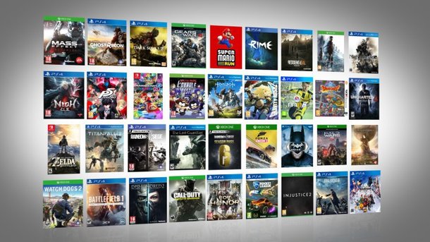 Les meilleures ventes de jeux vidéo : le Top 5 de la semaine 26 de 2017