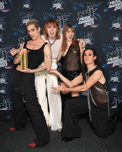 Maneskin - Photocall - NRJ MUSIC AWARDS 2023