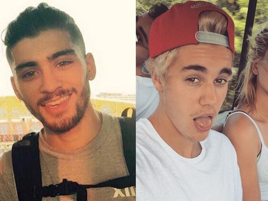 Zayn Malik et Justin Bieber