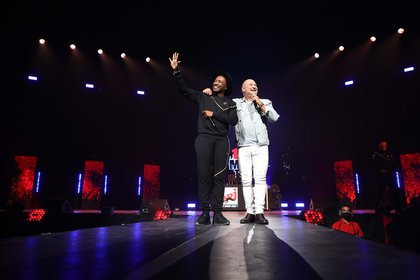 Soprano et Cauet - NRJ Music Tour de Paris 2021
