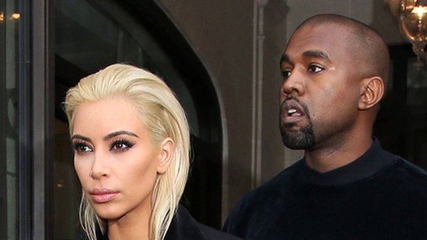 Kanye West : in love de Kim et son blond platine à Paris !