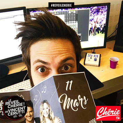 16 mars 2017 - Le Réveil Chérie de Vincent Cerutti