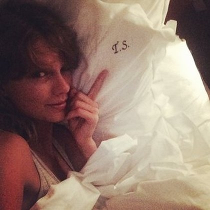 Taylor Swift: As it turns out, you don't know how much you love monogrammed pillows until London provides you with…
