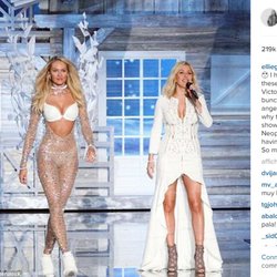 Ellie Goulding au défilé Victoria's Secret
