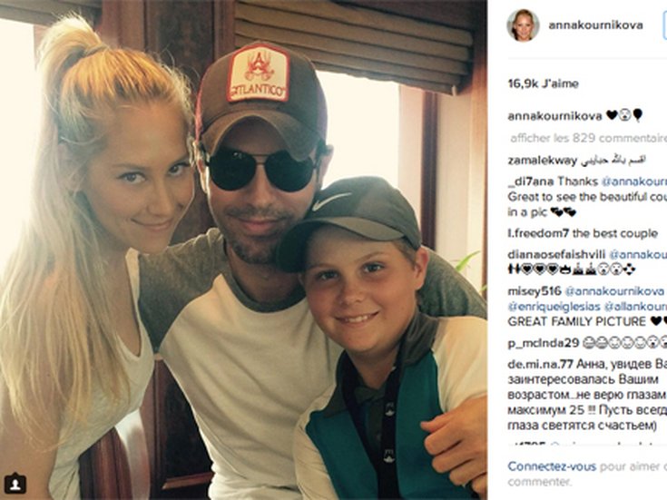 Anna Kournikova et Enrique Iglesias