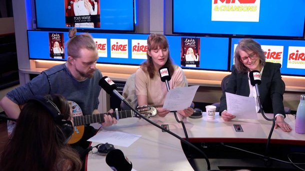 Laura Laune : le groupe Blond and Blond and Blond lui a préparé deux chansons originales. Merci à GLAR, MAR et TO !