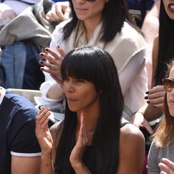Shy'm au tournoi de Tennis de Monte-Carlo