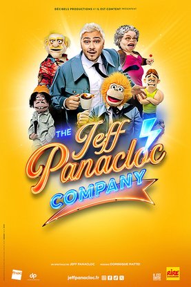 affiche THE JEFF PANACLOC  COMPANY - tournée