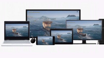 Assassin's Creed Odyssey sur Stadia (Google)