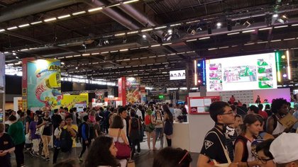 Le stand Nintendo