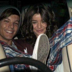 Louis Tomlinson et Eleanor Calder en Avril 2012