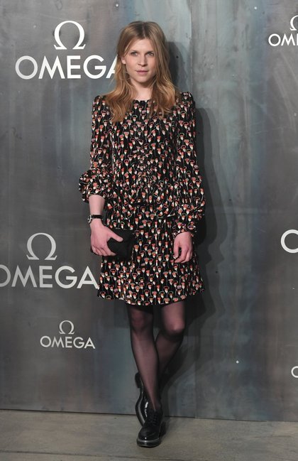 Clémence Poesy à la soirée Omega