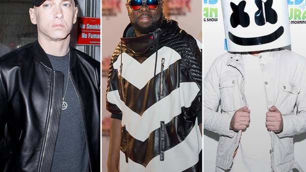 Eminem, Maître Gims, Marshmello… : les nouveaux hits NRJ
