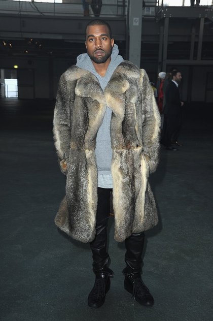Kanye West en mode bling-bling