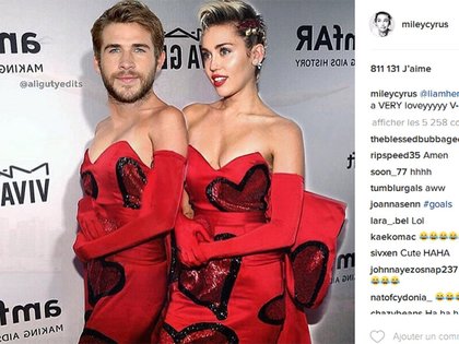 Miley Cyrus et Liam Hemsworth