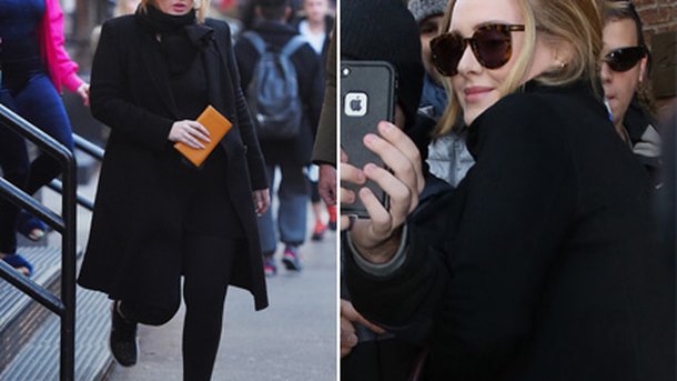 Adele: élégante et chic à New York