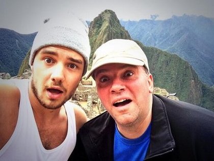 Liam Payne : Moi et  @M1Jarvis en haut de la colline aha 