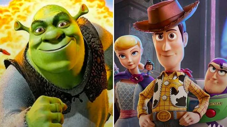 Shrek VS Toy Story