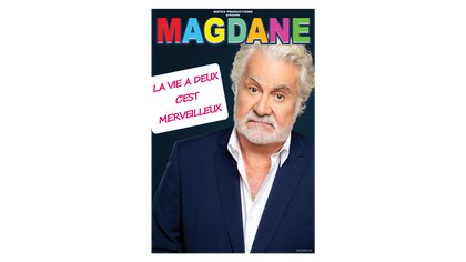 Affiche Roland Magdane la vie à deux c'est merveilleux