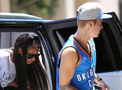 Justin Bieber et Jayde Pierce