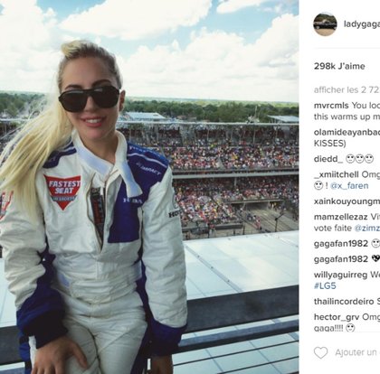 Lady Gaga en IndyCar