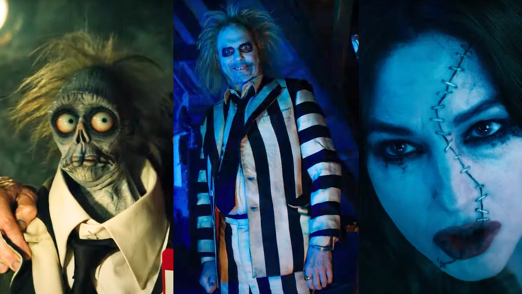 Captures d'écran bande-annonce de "Beetlejuice Beetlejuice"