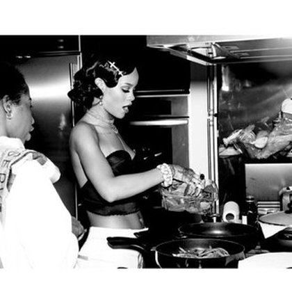 Rihanna fête le nouvel an
