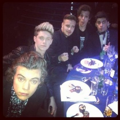Les One Direction lors des Brit Awards !