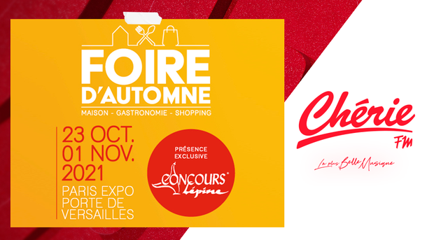 Foire d'Automne 2021 avec Chérie FM