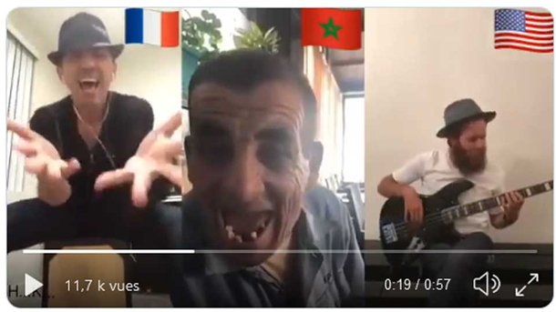 Gad Elmaleh - En confinement - Stayin alive by staying at home - le remix