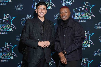 Just Riadh et Soprano - Photocall des NRJ Music Awards 2022