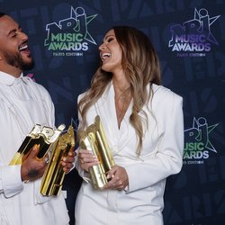 Vitaa & Slimane - Photocall NRJ Music Awards Paris Edition