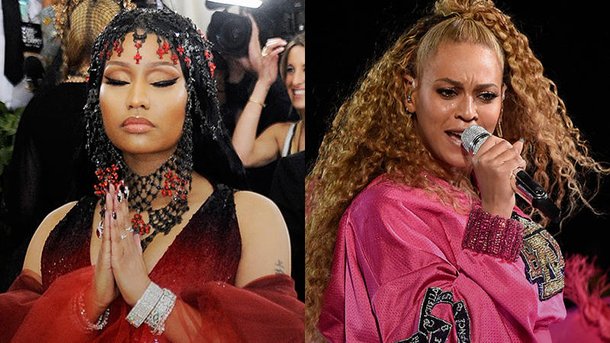 Nicki Minaj égale les scores de Beyoncé