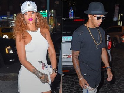 Rihanna et Lewis Hamilton