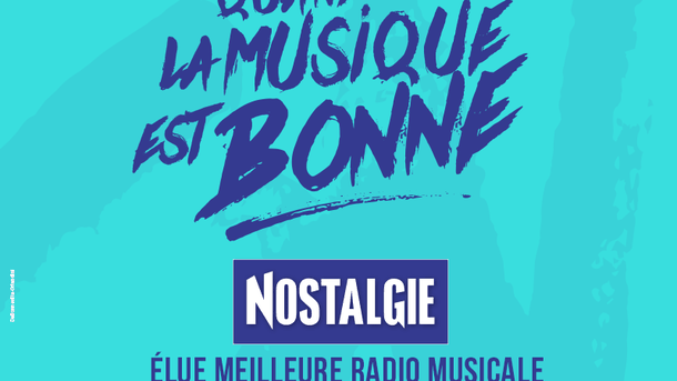 Nostalgie élue meilleure radio musicale nationale de l'année !