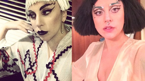 Lady Gaga : battle de perruques!
