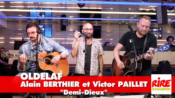 Oldelaf  "Demi-Dieux" en live - Avec Alain Berthier et Victor Paillet
