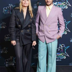 Samanta Cotta et Amir - Photocall des NRJ Music Awards 2022