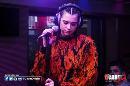 Lundi 18 Avril avec DUA LIPA - C Cauet sur NRJ