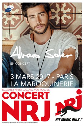 Alvaro Soler le 3 mars 2017 à La Maroquinerie 