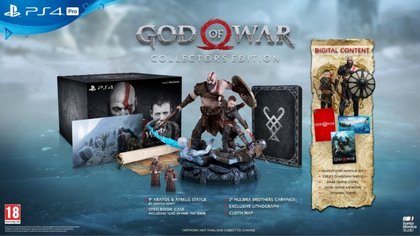 L'édition collector de God of War sur PS4