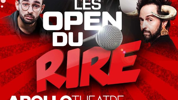 Open du rire - 21 septembre avec David Azencot, Guillaume Fosko, Félix Dhjan, Yann  Guillarme et Karine Dubernet
