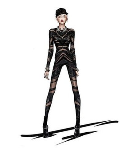 Miley Cyrus by Roberto Cavalli