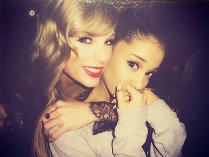 Taylor Swift: Oh my God she couldn't be cuter. @arianagrande