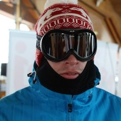 CAUET et l'équipe à Tignes