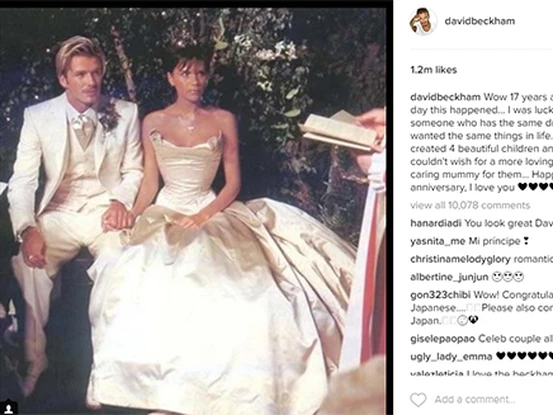 David Backham et Victoria Beckham