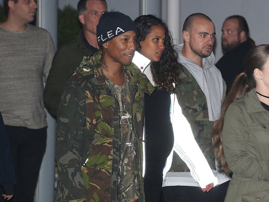 Pharrell Williams et sa femme