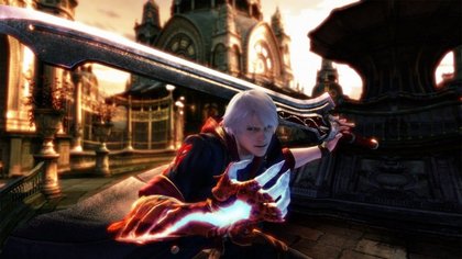 Nero, un des nouveaux protagonistes introduits dans Devil May Cry 4